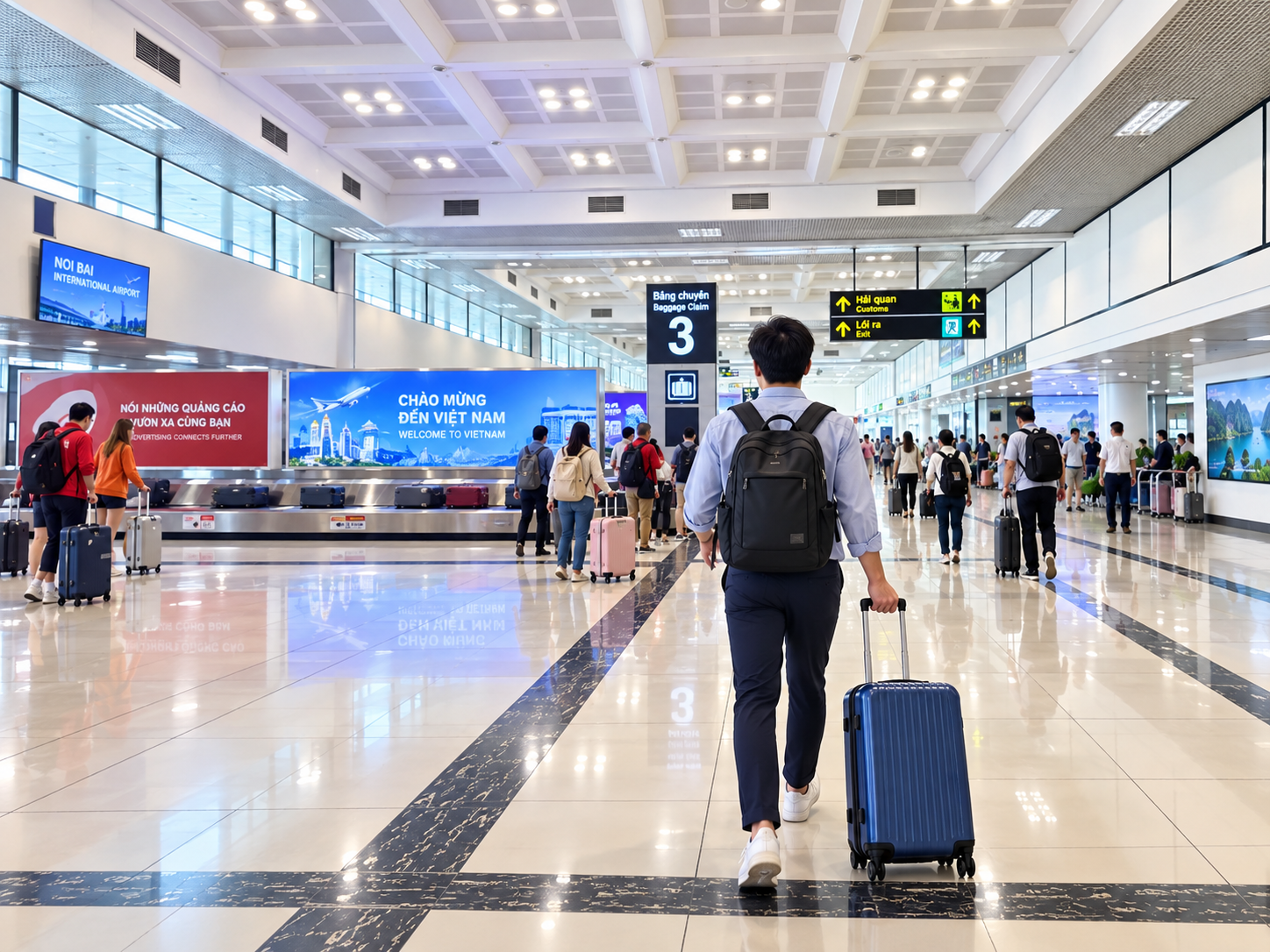 baggage claim at HAN