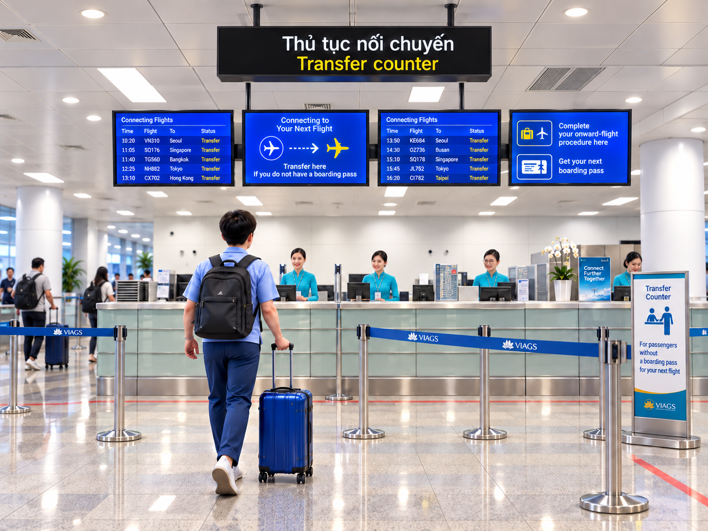 Transfer counter